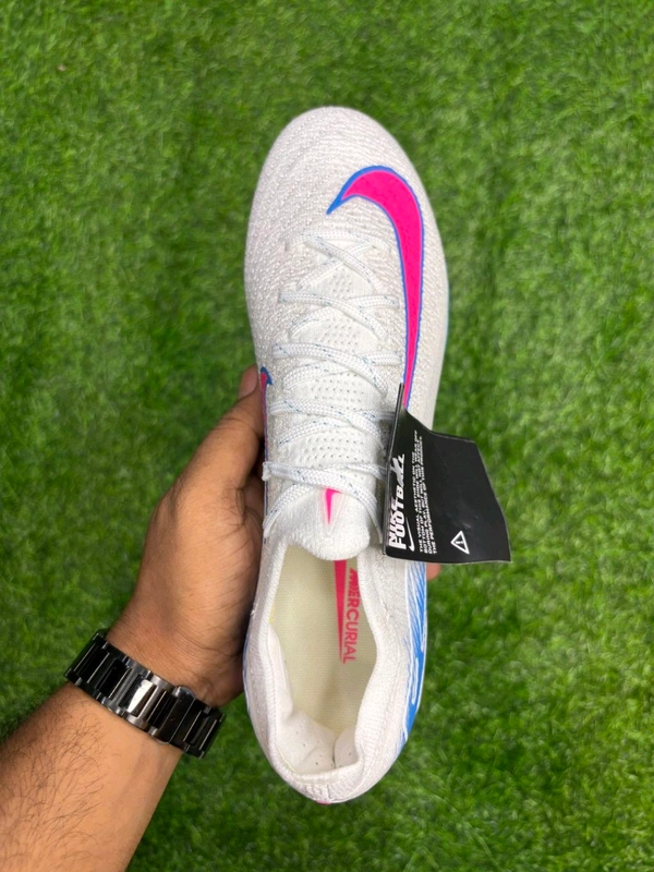 Mercurial Vapor 16 White Blue Low-top FG  - 7.5
