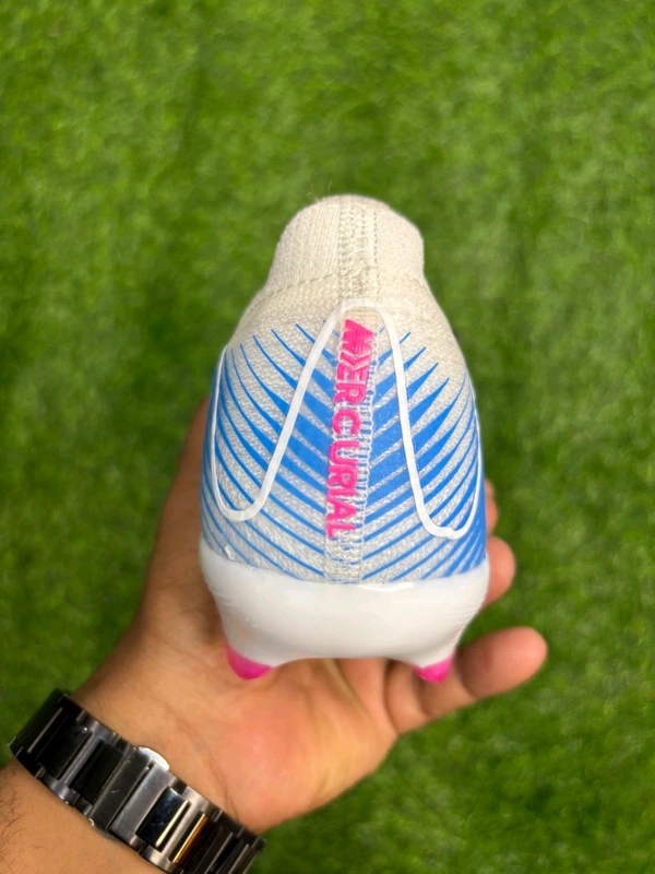 Mercurial Vapor 16 White Blue Low-top FG  - 7.5