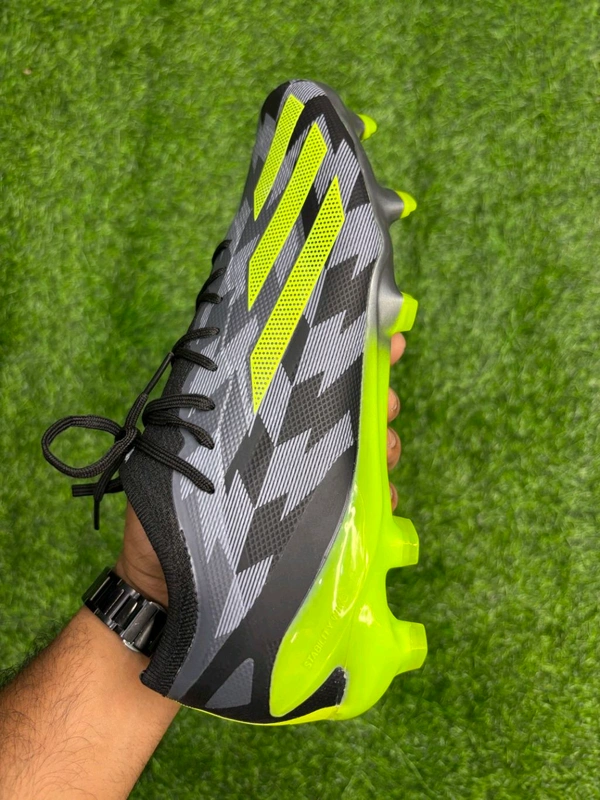 CrazyFast Black Green Colour Low-top FG  - 8