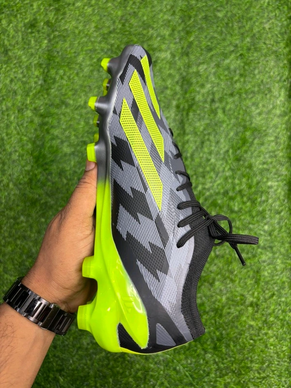CrazyFast Black Green Colour Low-top FG  - 8
