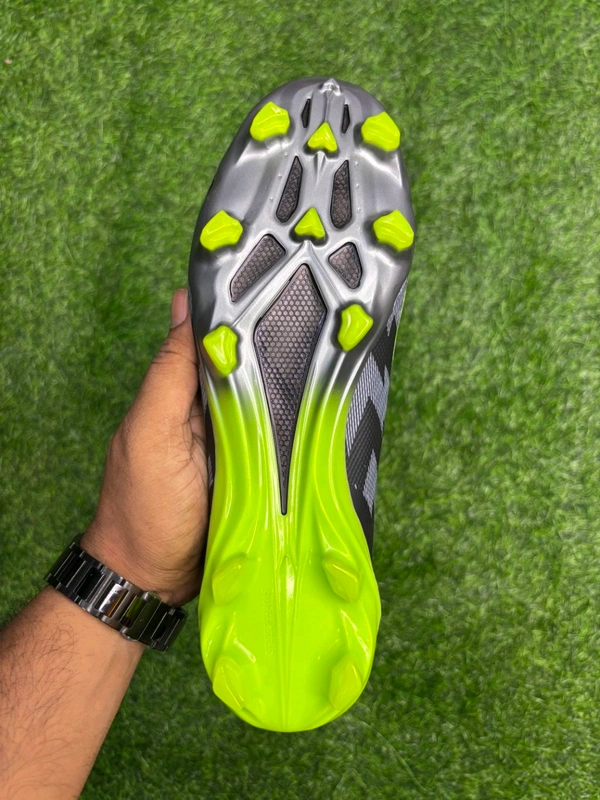 CrazyFast Black Green Colour Low-top FG  - 8