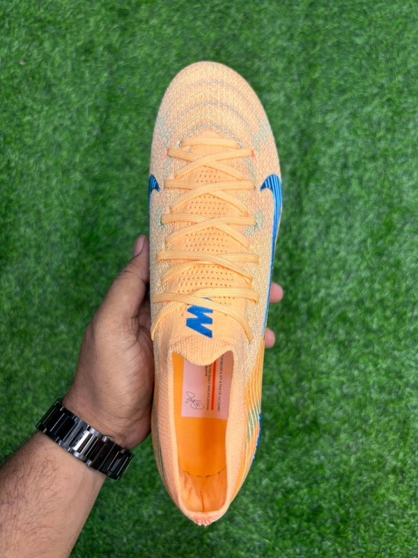 Mercurial Vapor 16 Orange Low-top FG KM Edition  - 9