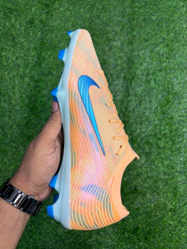 Mercurial Vapor 16 Orange Low-top FG KM Edition  - 9