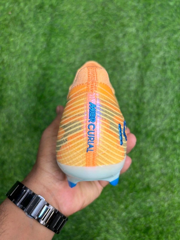 Mercurial Vapor 16 Orange Low-top FG KM Edition  - 9