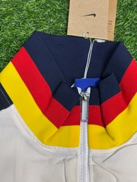 FC Barcelona White Colour Windbreaker Jacket  - M