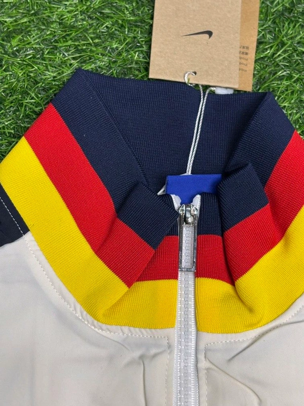 FC Barcelona White Colour Windbreaker Jacket  - L