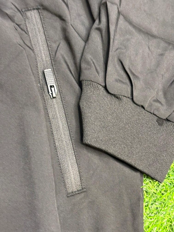 Manchester United Black And Red Colour Windbreaker Jacket  - XL