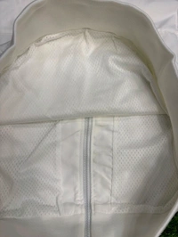 Madrid White And Blue Colour Windbreaker Jacket - M