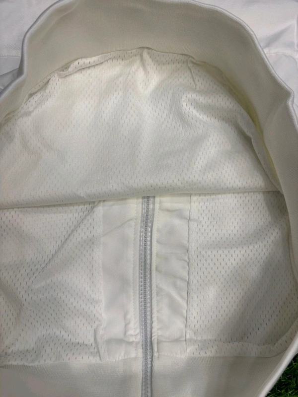 Madrid White And Blue Colour Windbreaker Jacket - XL