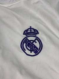 Madrid White And Purple Colour Windbreaker Jacket - M