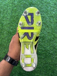 Predator Elite Foldover White And Green SG With Lace (Metal Changer) - 6.5