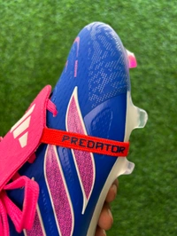 Predator Elite Foldover Blue And Pink Colour FG With Lace - 9