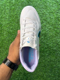 Tiempo Legend 9 Elite White Low-top FG With Lace  - 7.5