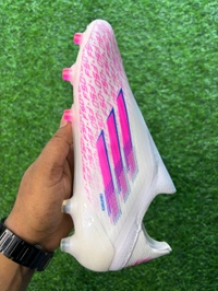 F50 Elite White And Pink Colour FG Without Lace - 9
