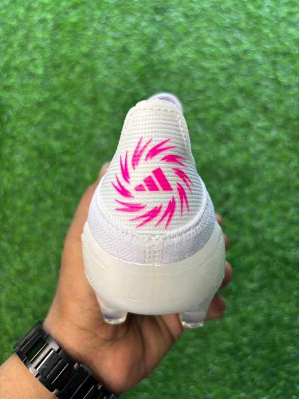 F50 Elite White And Pink Colour FG Without Lace - 9