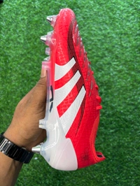 Predator Elite Red Colour SG With Lace(Metal Changer) - 7.5