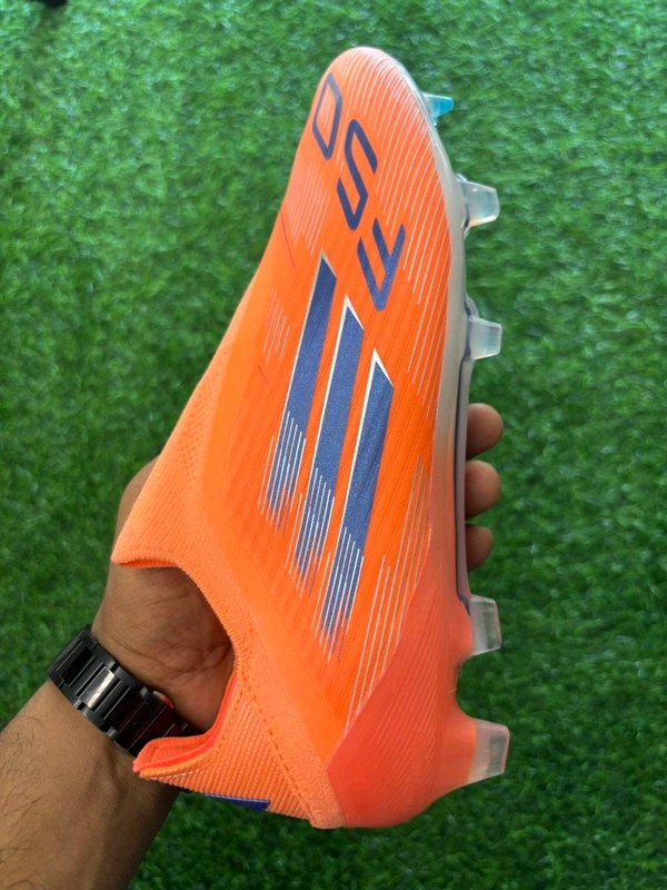 F50 Elite Orange Colour FG Without Lace - 7.5