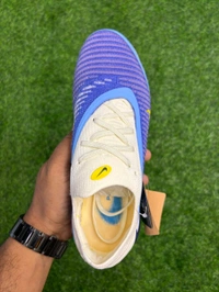 Phantom 6 Luna III Elite White And Blue Low-top FG With Lace - 8.5