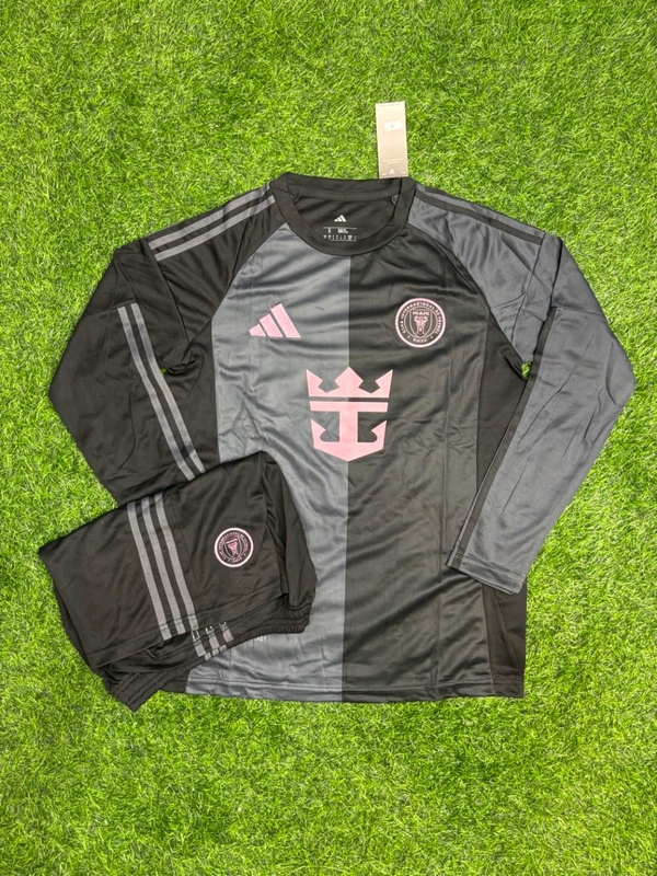 Inter Miami 25/26 Away kit Full Sleeve Fan Edition With Short  - L