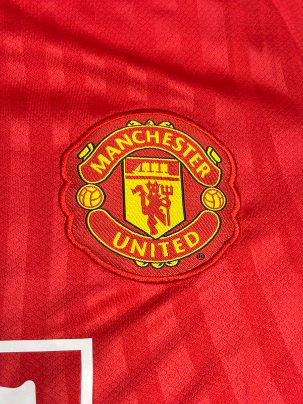 Retro Manchester United 2008 Home Fan Edition Full Sleeve With Short - M