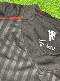 Retro Manchester United 2008 Away Fan Edition Full Sleeve With Short  - XL