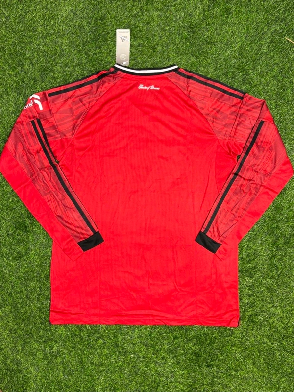 Manchester United 25/26 Home Kit Fan Edition Full Sleeve With Short - S