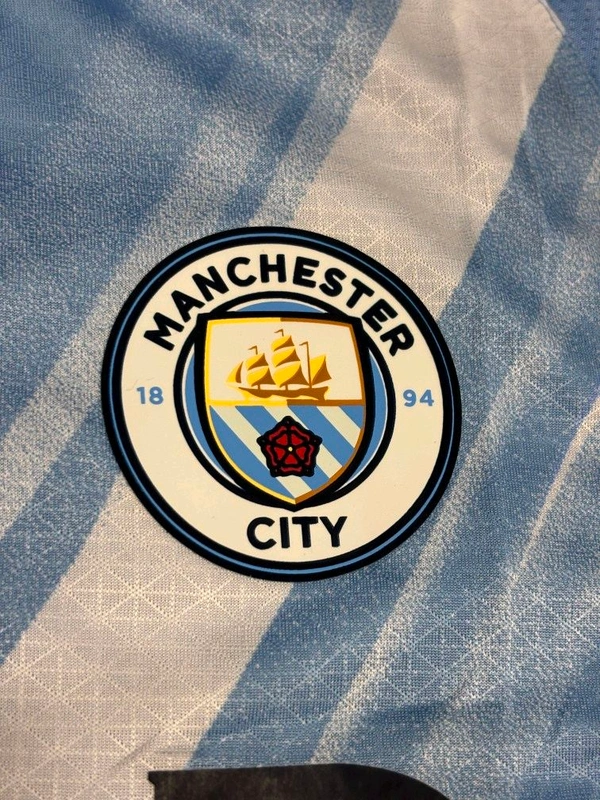 Manchester City 25/26 Home Kit Player Edition Full Sleeve  - S