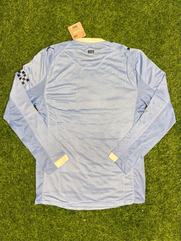 Manchester City 25/26 Home Kit Player Edition Full Sleeve  - S