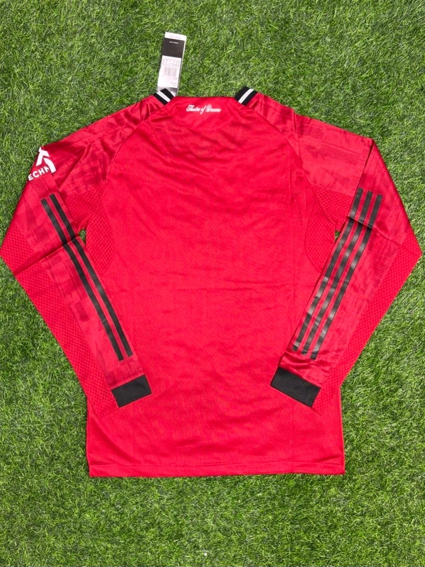 Manchester United 25/26 Home Kit Player Edition Full Sleeve  - S