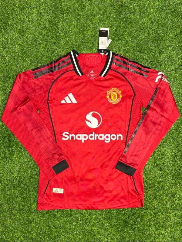 Manchester United 25/26 Home Kit Player Edition Full Sleeve  - XL