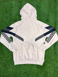 Madrid 2025 Cream And Grey Colour Traning Suit Set - M