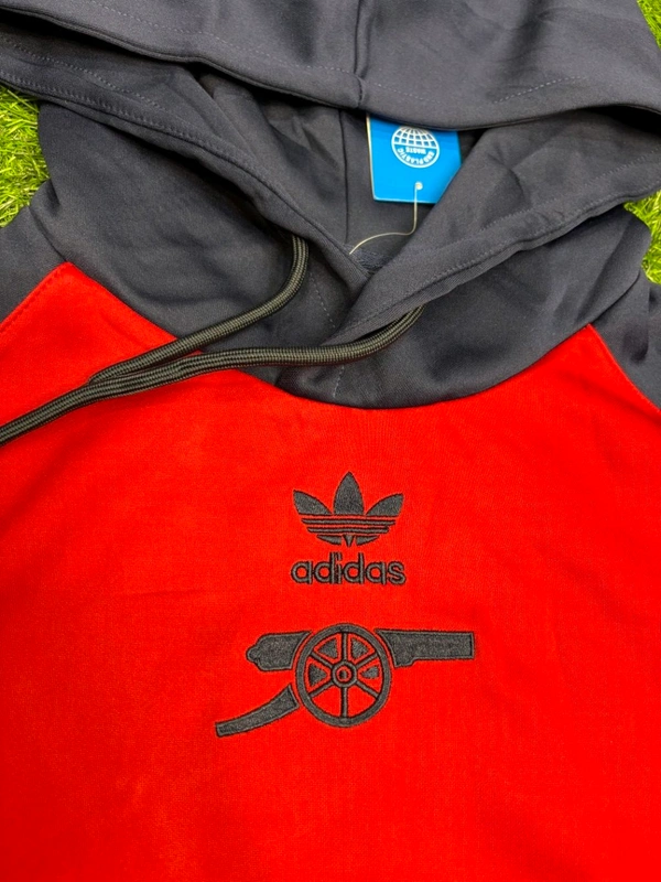 Arsenal FC 2025 Red And Navy Blue Colour Training Suit Set - L