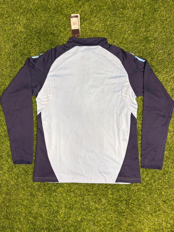 Arsenal FC Sky-blue And Navy Blue Colour Combination Training Suit - XXL