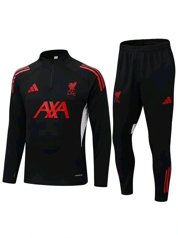 Liverpool FC Black And Red Colour Training Suit - XXL
