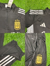 Argentina National Team Black Colour Training Suit - L