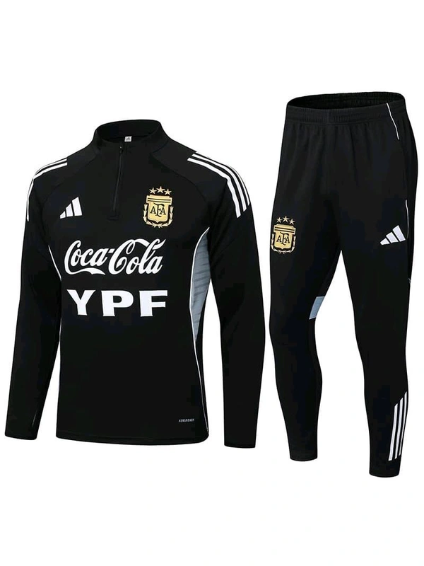 Argentina National Team Black Colour Training Suit - XXL