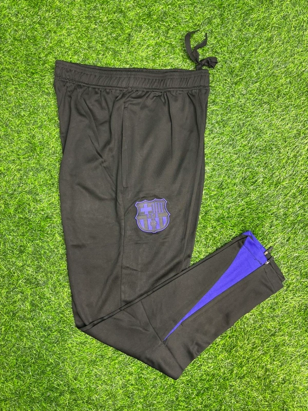 FC Barcelona Black And Purple Colour Combination Training Suit - XL