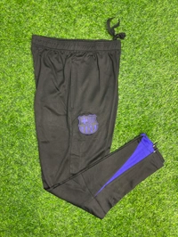 FC Barcelona Black And Purple Colour Combination Training Suit - XXL