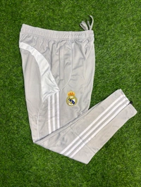 Madrid White And Grey Colour Training Suit - L