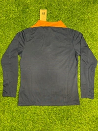 FC Barcelona Navy Blue And Orange Colour Training Suit - S