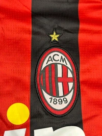 Retro AC Milan 2006-07 Home Kit Fan Edition Full Sleeve With Short - M