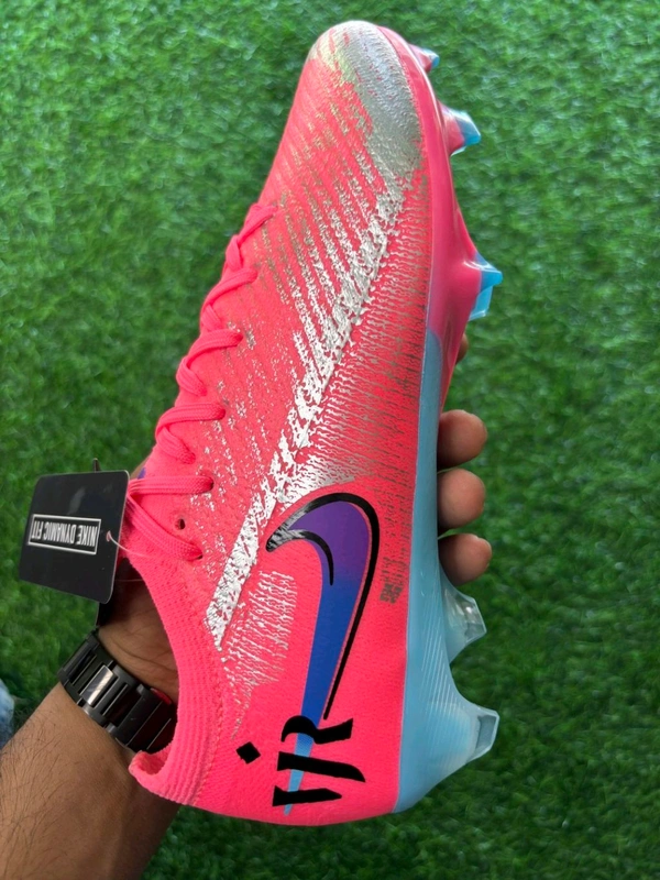 Mercurial Vapor 16 Piink Colour Low-top FG With Lace VINI JR Edition - 5.5