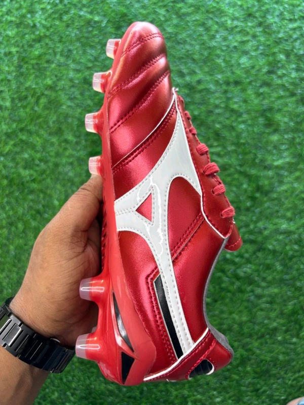 Mizuno Neo 4 Elite Maroon Colour FG With Lace - 7.5