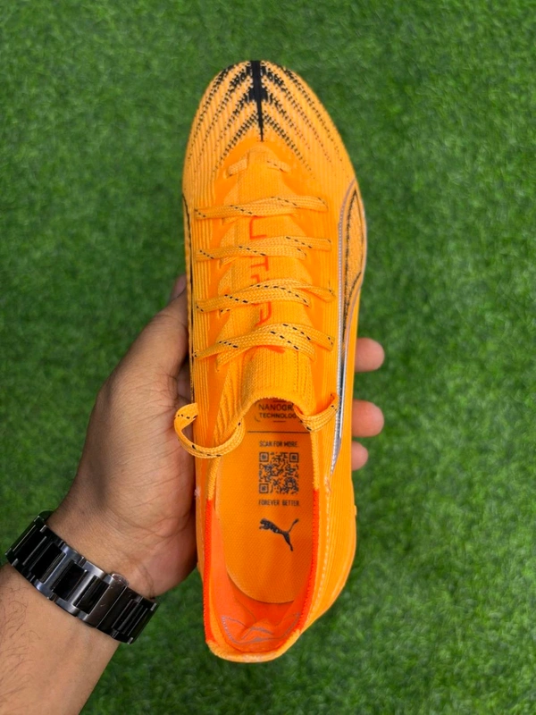 Ultra 6 Ultimate FG Yellow Colour Low-top With Lace - 8