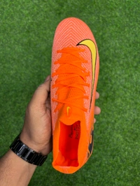 Mercurial Vapor 16 Orange Black FG Low-top With Lace  - 5.5