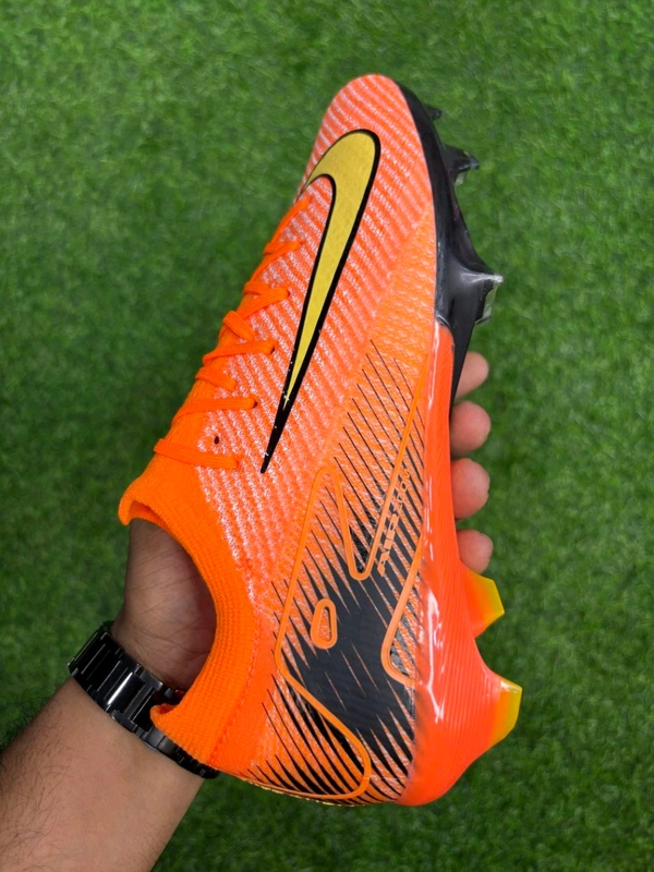 Mercurial Vapor 16 Orange Black FG Low-top With Lace  - 7.5