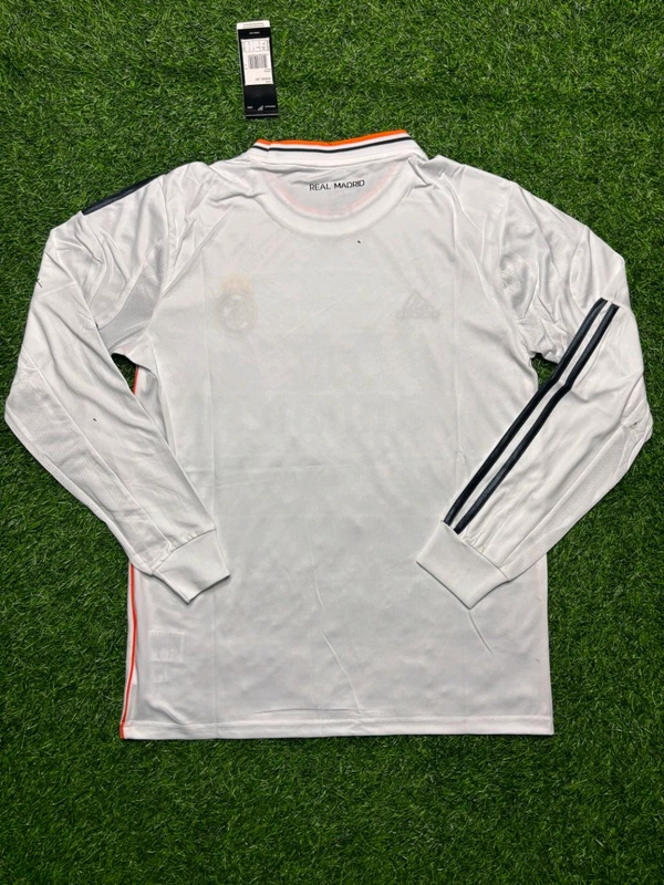 Retro Madrid 2013-14 Home Kit Full Sleeve  - S