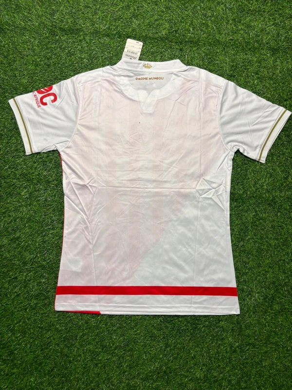AS Monaco 25/26 Home Kit Player Edition Half Sleeve  - L