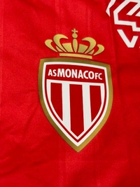 AS Monaco 25/26 Home Kit Player Edition Half Sleeve  - XL