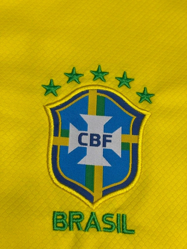 Brazil National Team 2025 Home Kit Fan Edition With short  - M